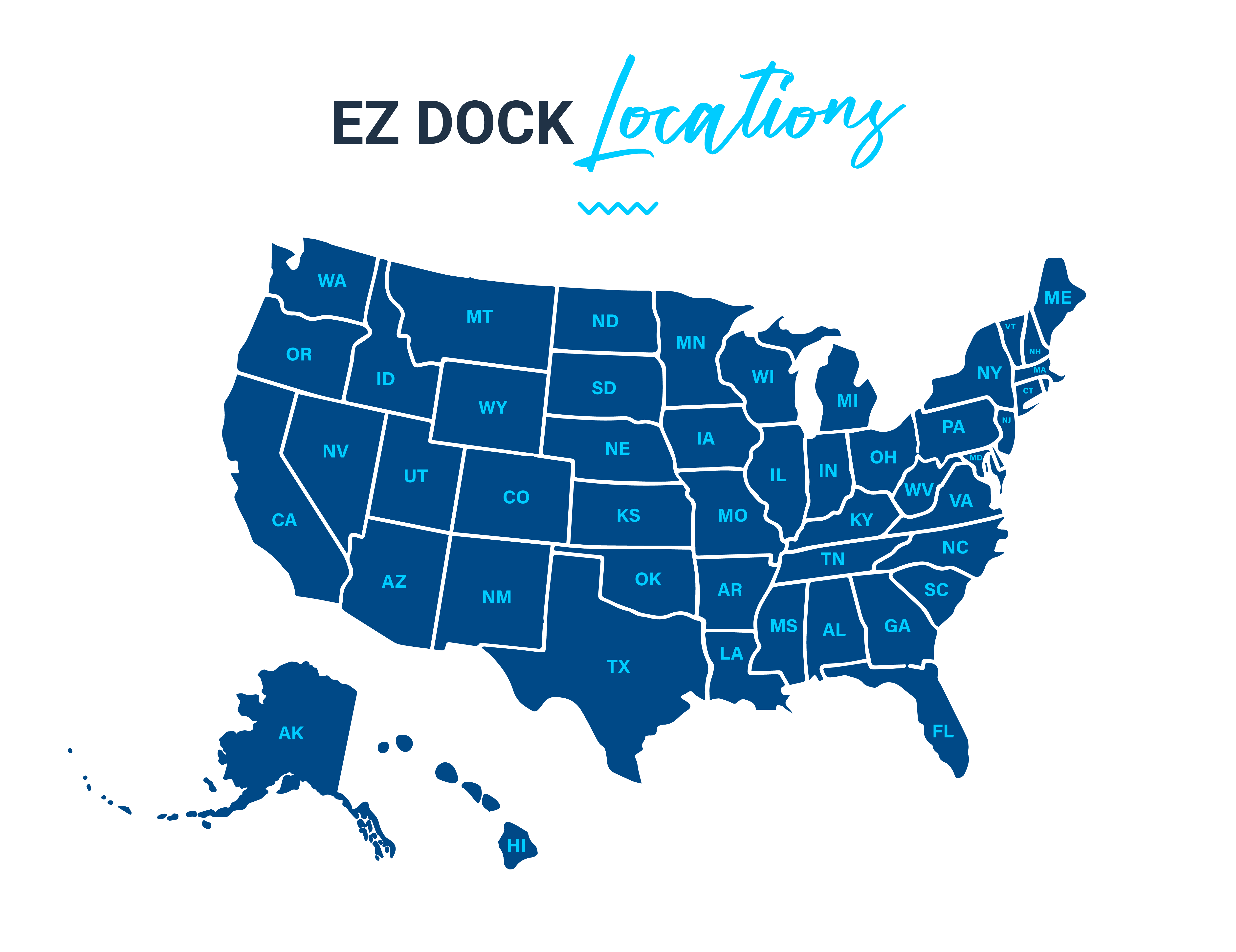 EZ Dock Map