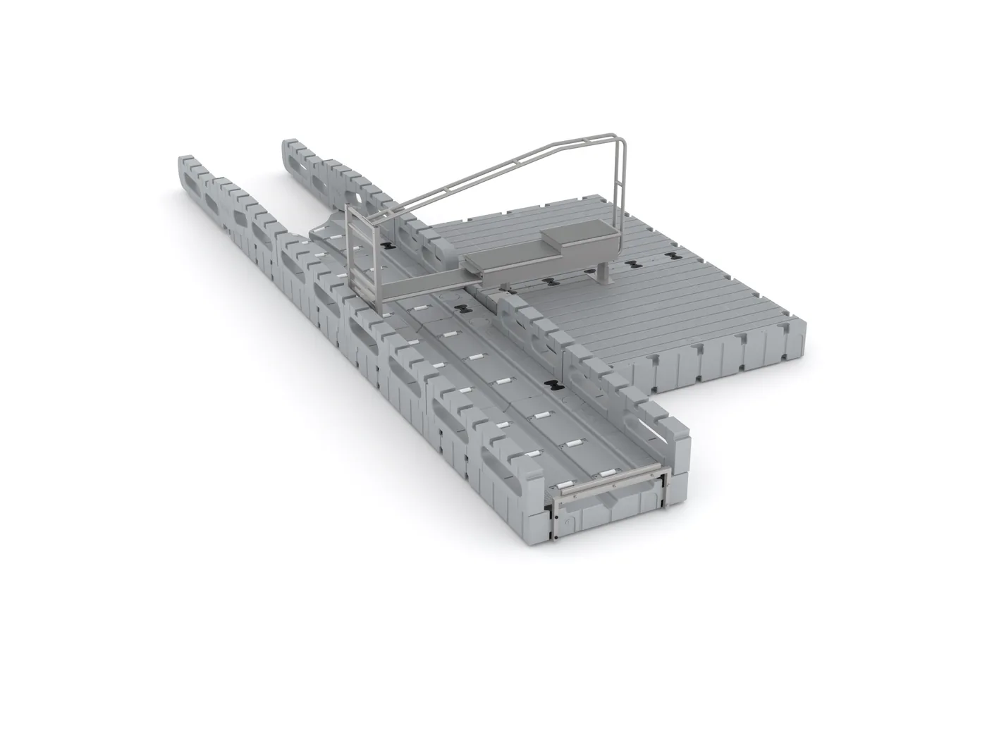EZ Dock EZ Launch Commercial, One-Way Accessible configuration