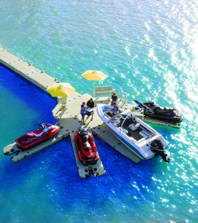 Boating Dock in Ocean