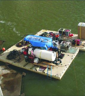 EZ Dock Equipment and Materials Barges