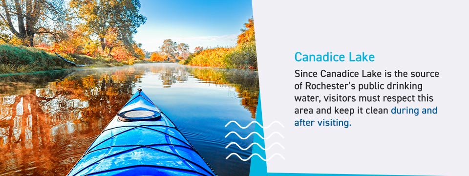 Canadice Lake, NY Kayaking