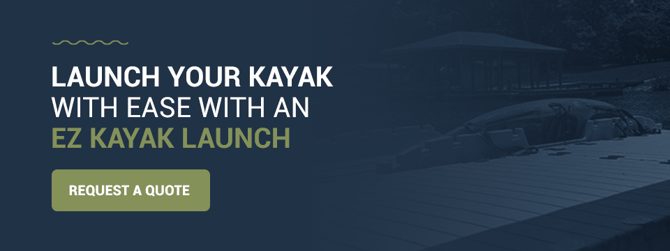 Lanza tu kayak con un EZ Launch® Residencial