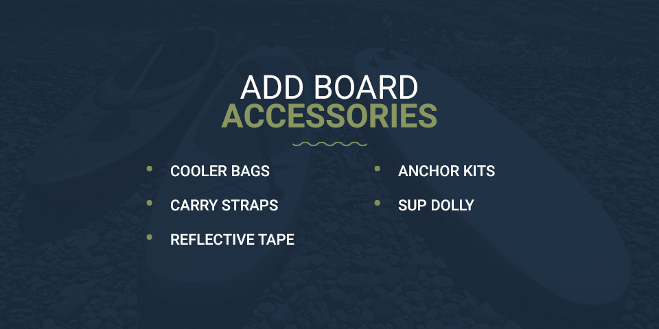Accesorios para tablas de pádel