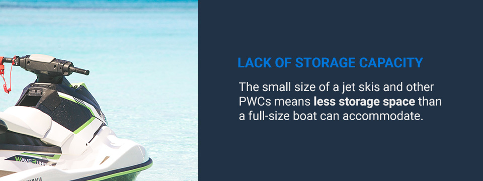 Lack of storage capacity