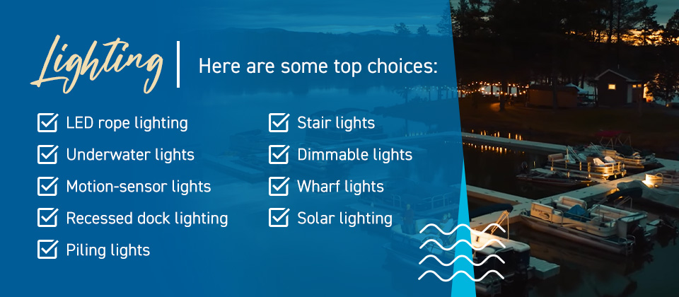 Dock Lighting Options