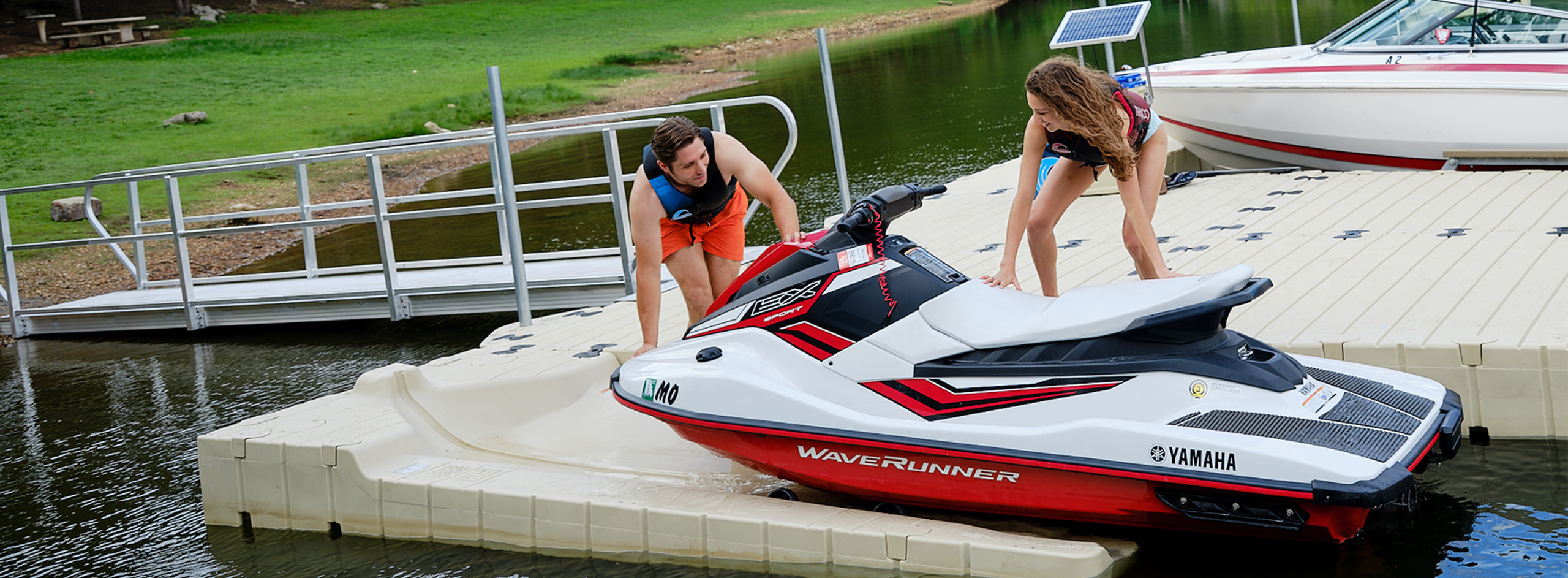 EZ Port - VXP. How fun gets on the water!