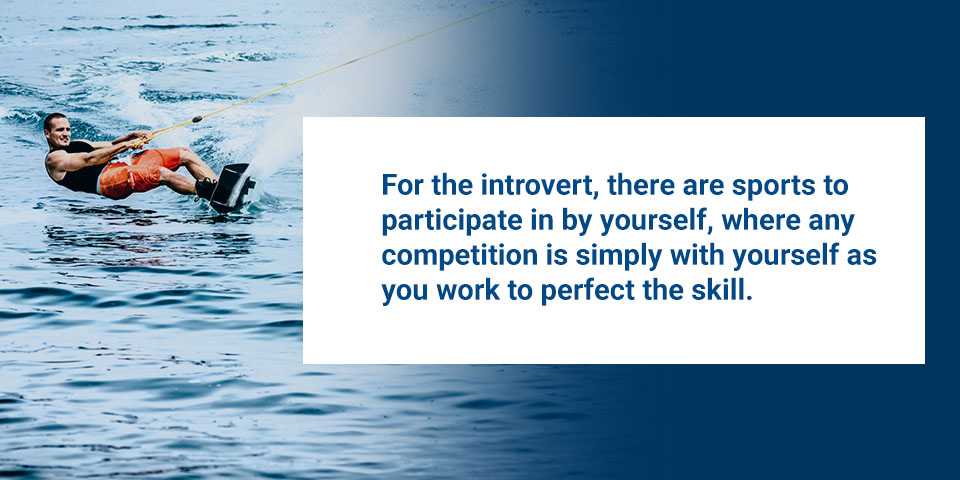 Individual water sports