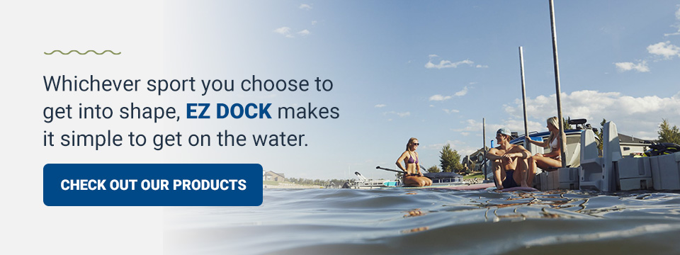 EZ Dock makes it simple to get on the water