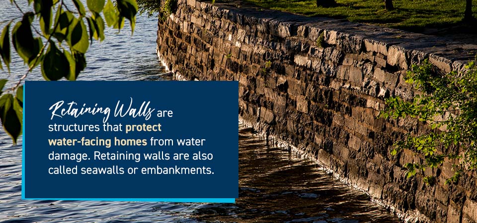 Protect water facing homes