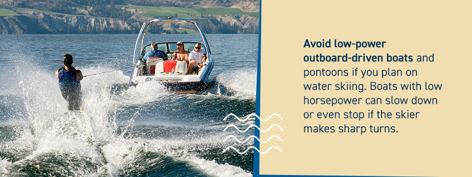 Low power outboard-driven boats