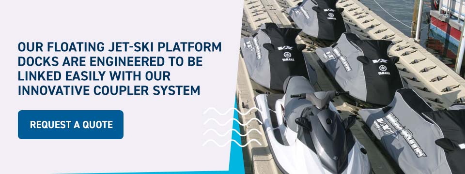 Floating Jet-Ski Platform Docks