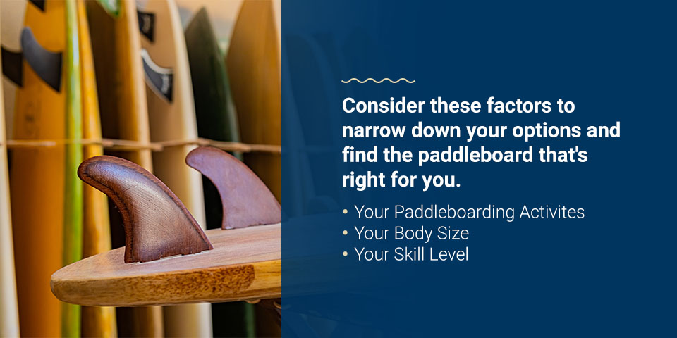 What type of paddleboard should I buy?