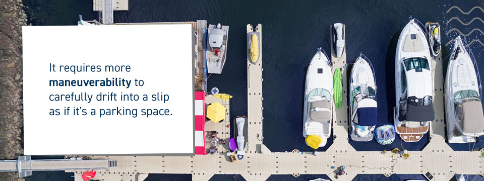 Maneuvering your boat