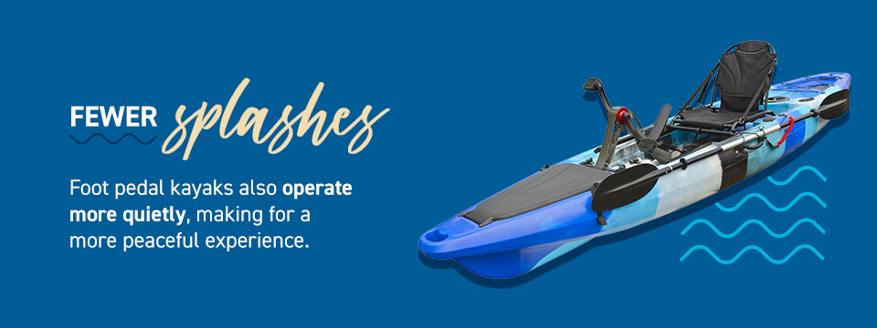 Fewer splashes