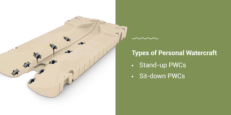 Types of personal watercraft