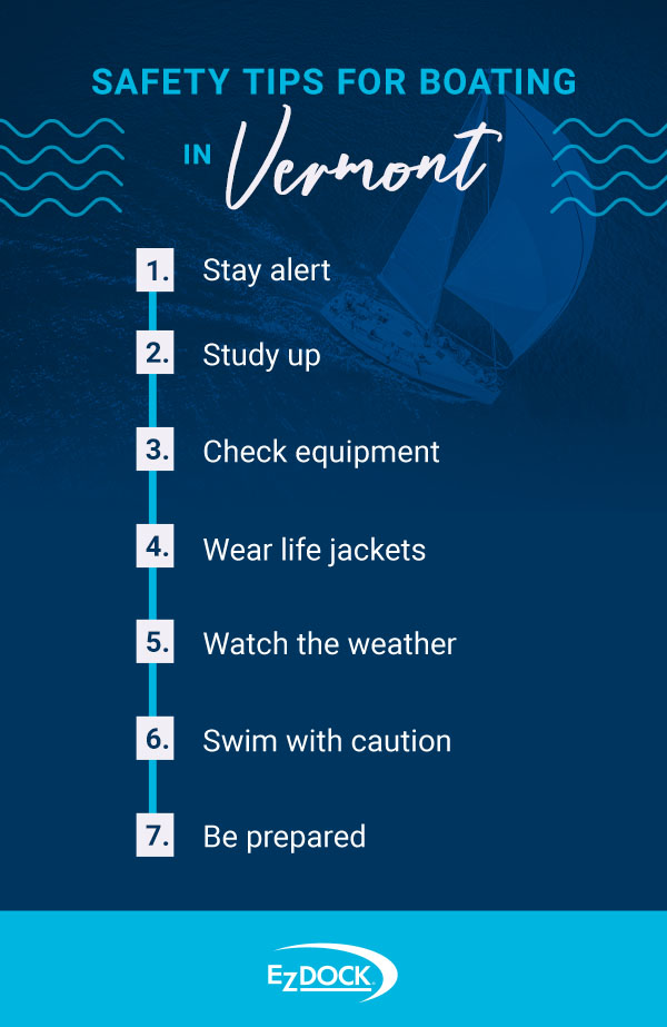 Safety Tips for Boating in Vermont