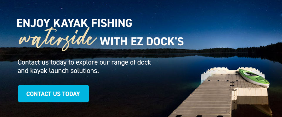 Enjoy Fishing Waterside with EZ Dock