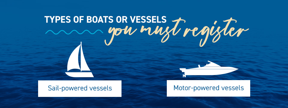 Types of Boats to Register