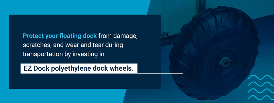 Use Dock Wheels for Protection